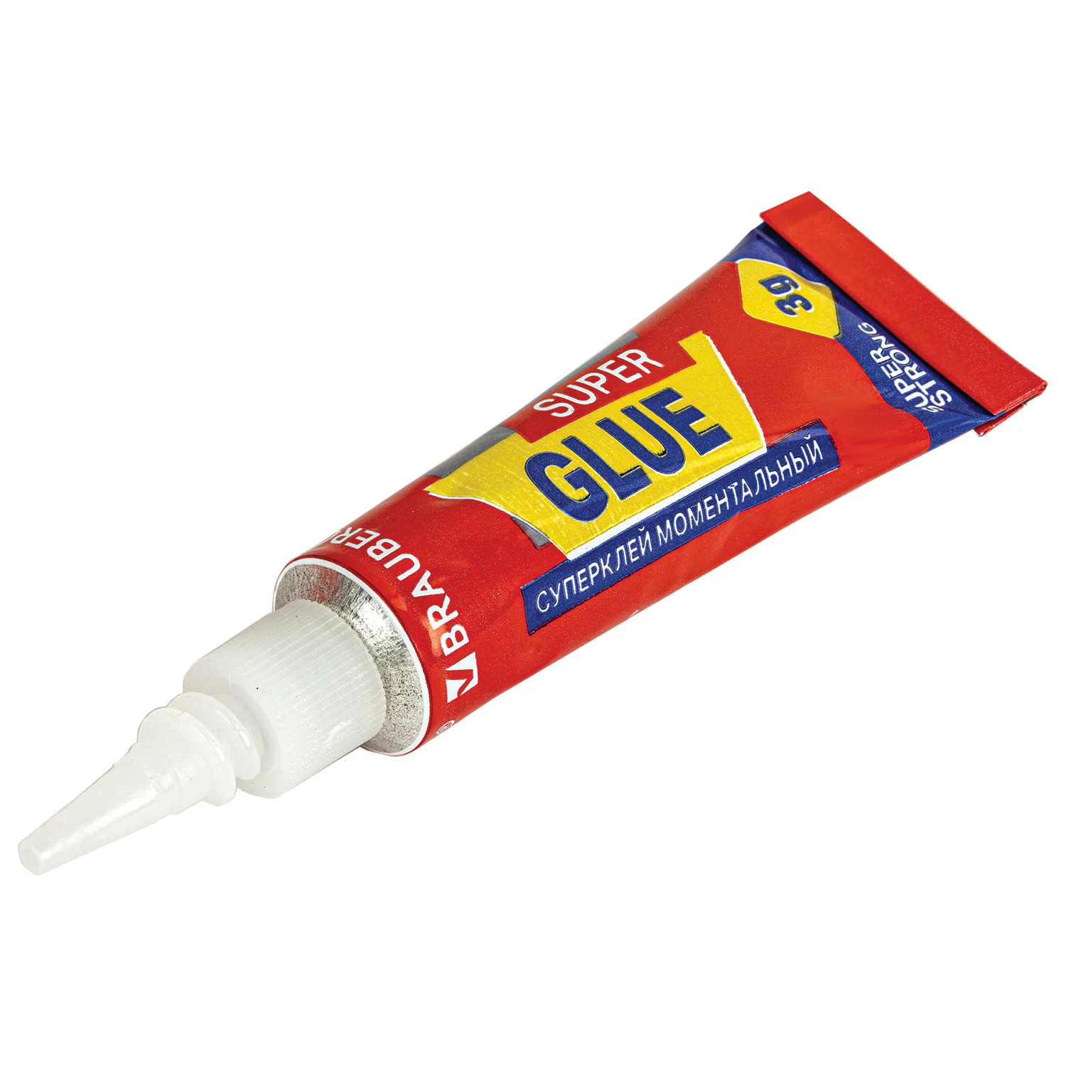 Клей прочный моментальный BRAUBERG, 3г